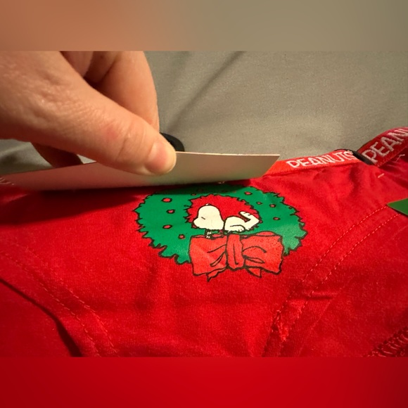Peanuts Snoopy Christmas Underwear3 Pair Set - Picture 2 of 7